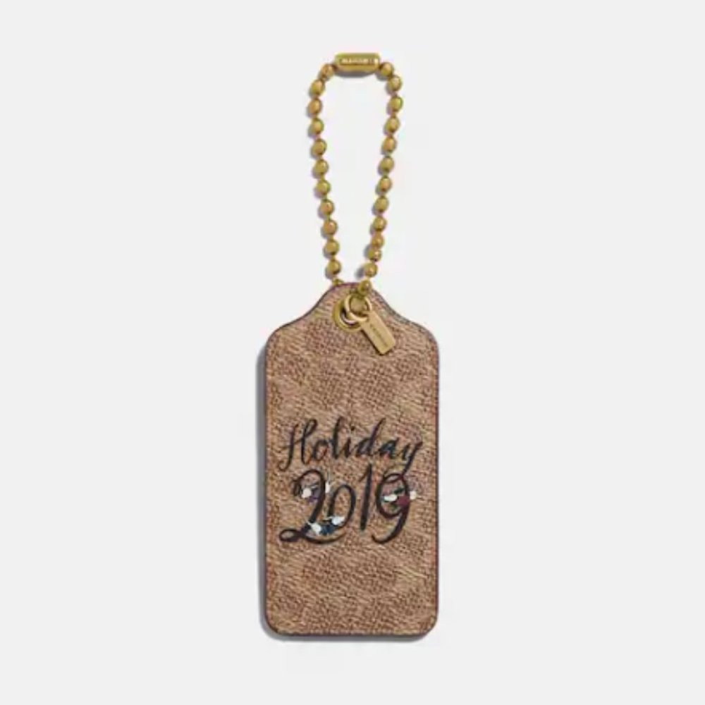 Coach Holiday Hangtag